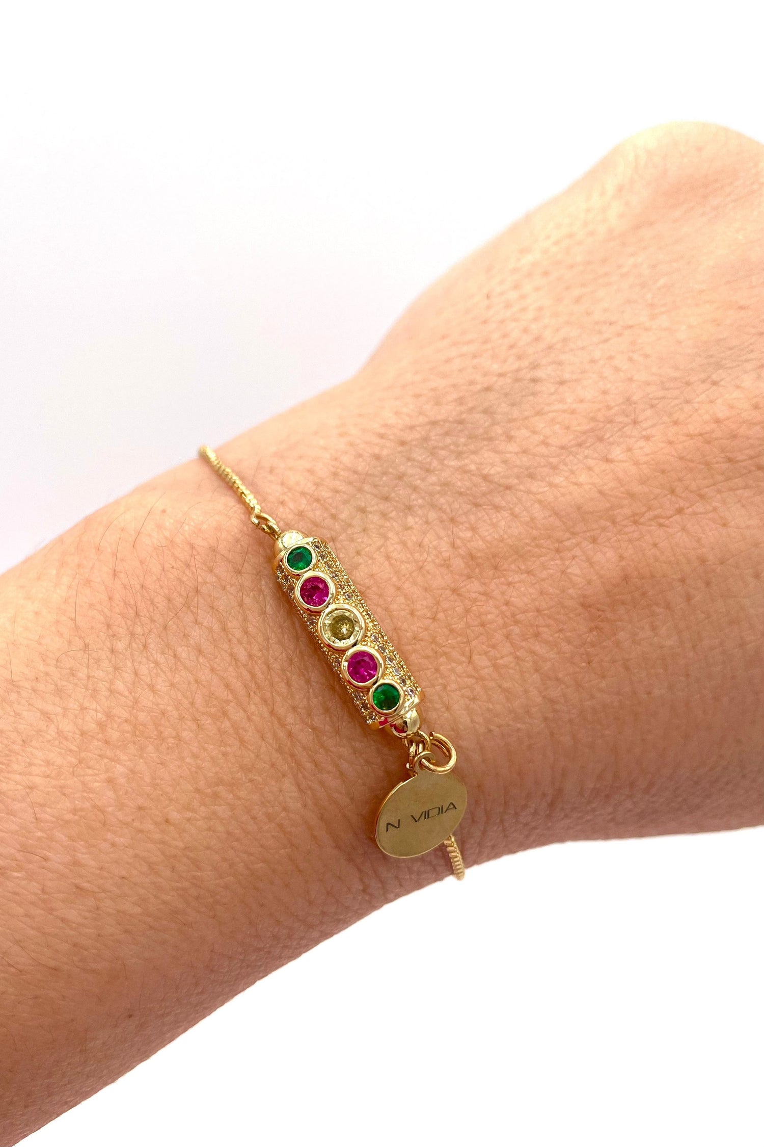 Mexoul Handmade gold plated bracelet variant 34