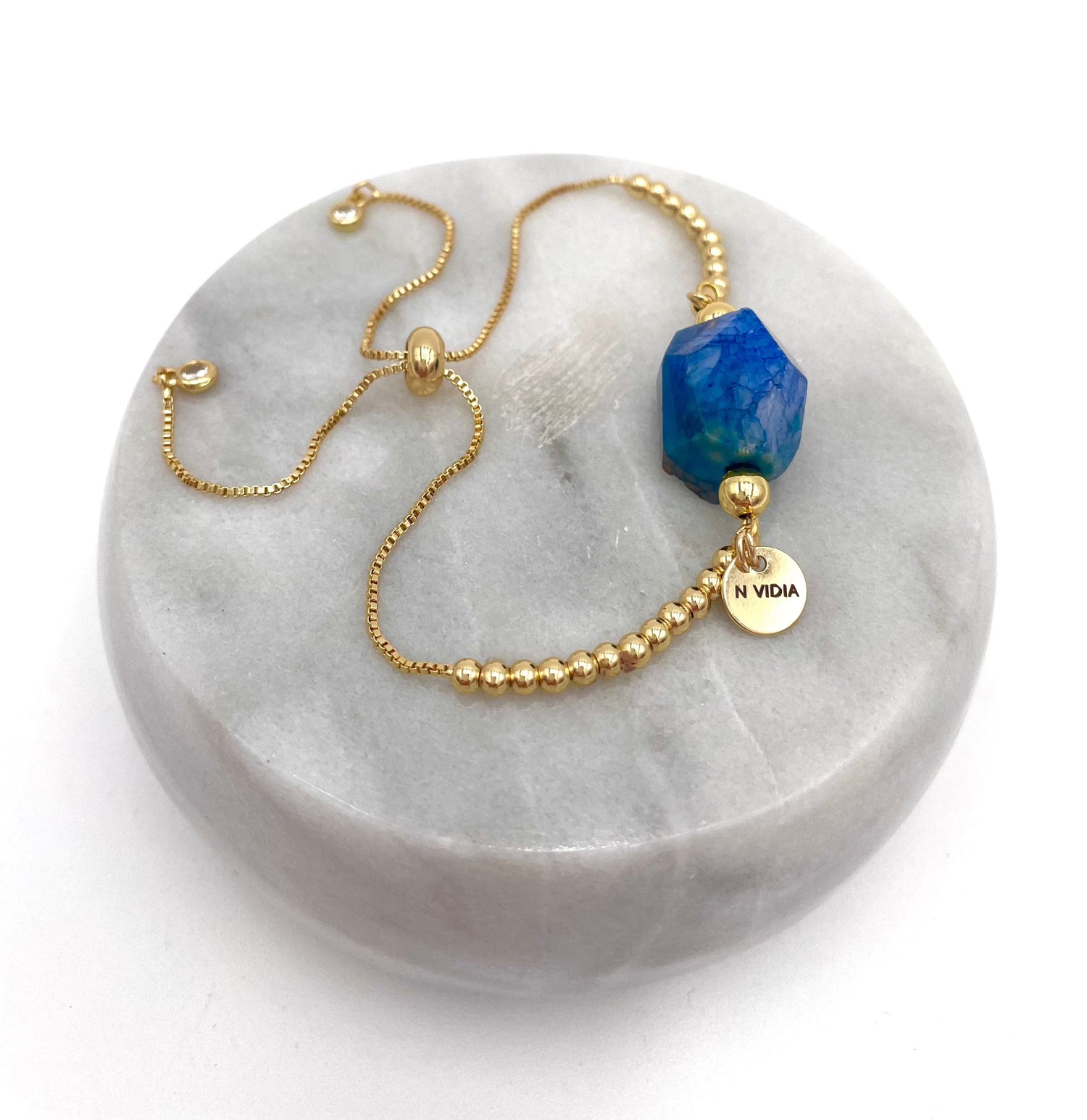 Mexoul Handmade gold plated bracelet variant 35