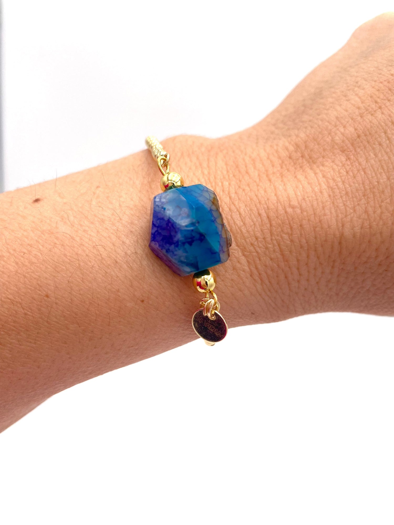 Mexoul Handmade gold plated bracelet variant 35