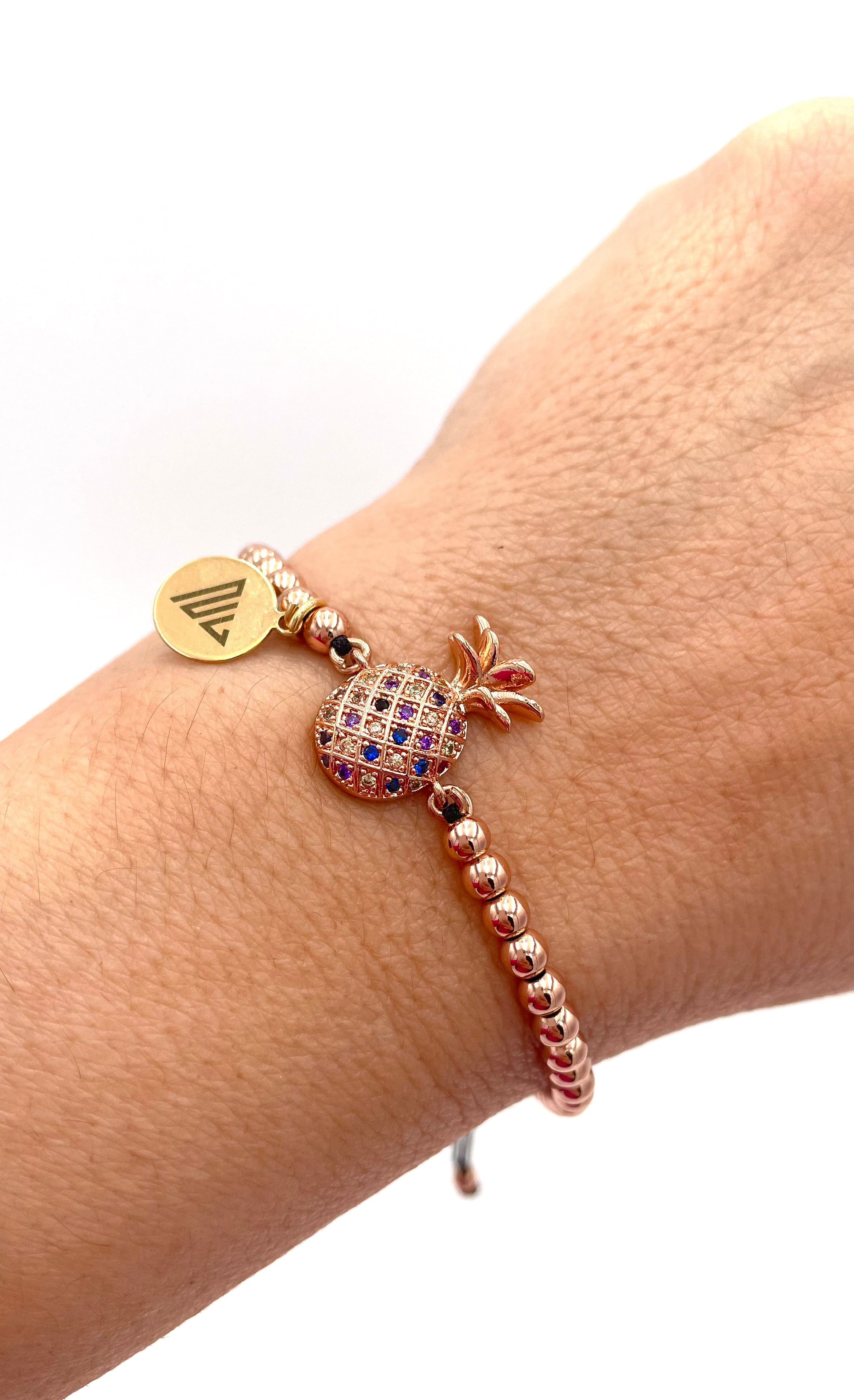 Mexoul Handmade gold plated bracelet variant 37