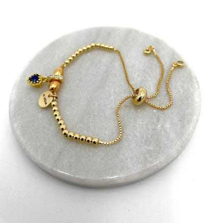 Mexoul Handmade gold plated bracelet variant 39