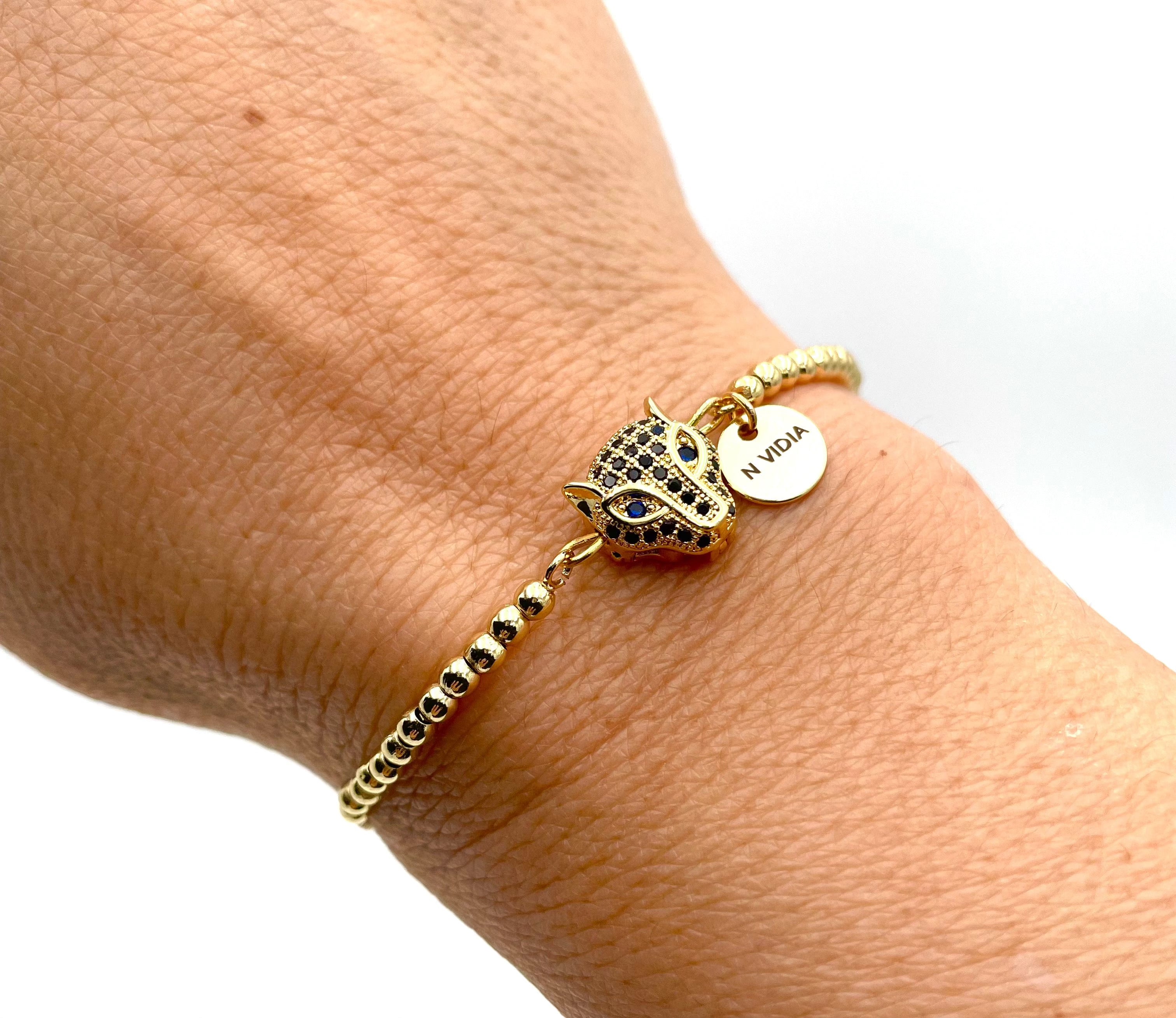 Mexoul Handmade gold plated bracelet variant 40
