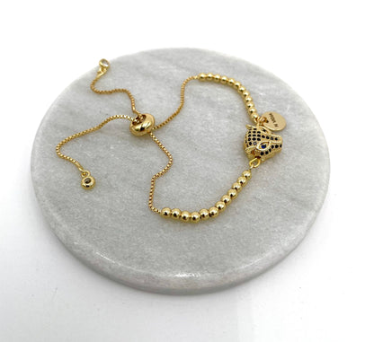 Mexoul Handmade gold plated bracelet variant 40
