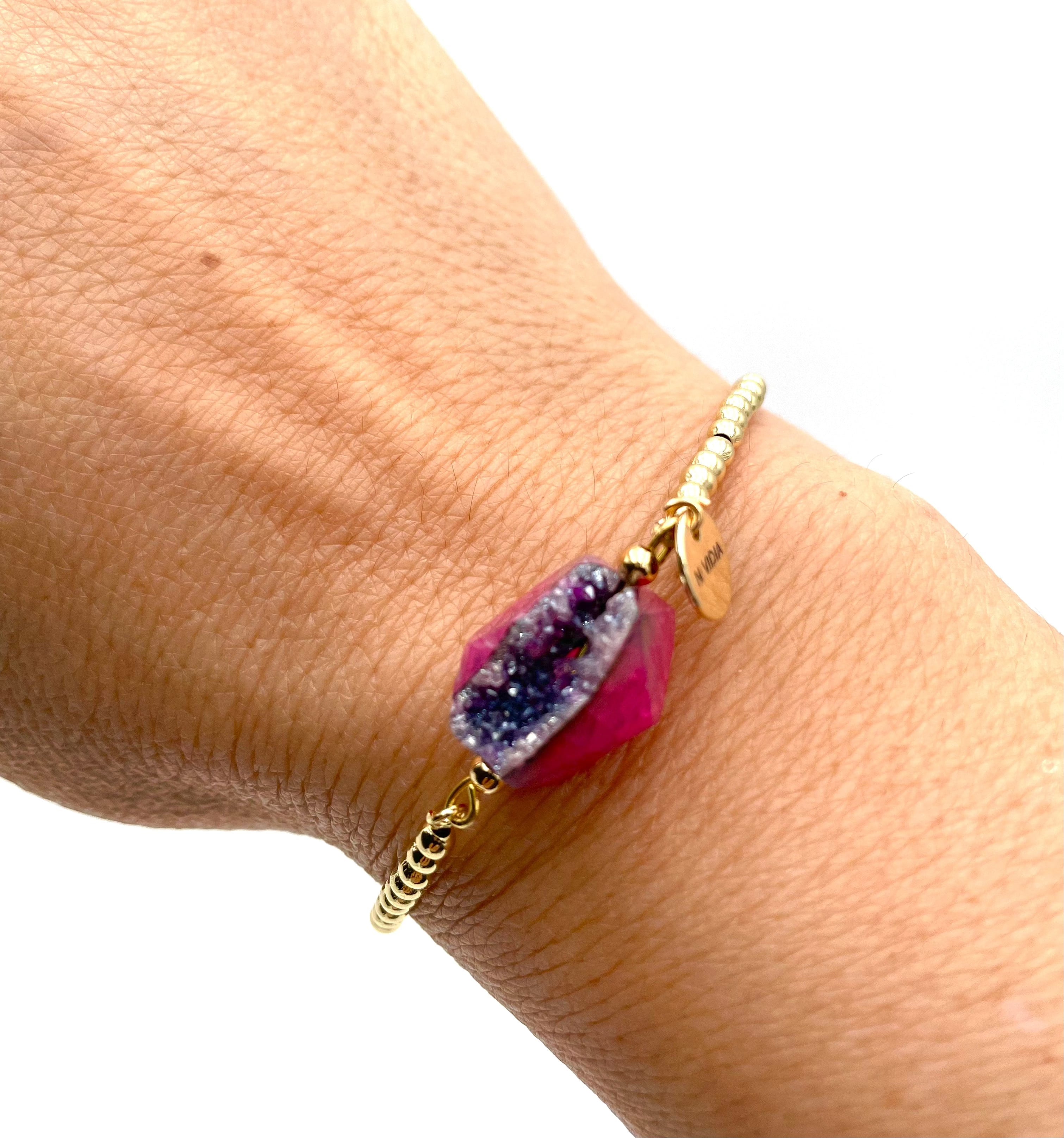 Mexoul Handmade gold plated bracelet variant 41