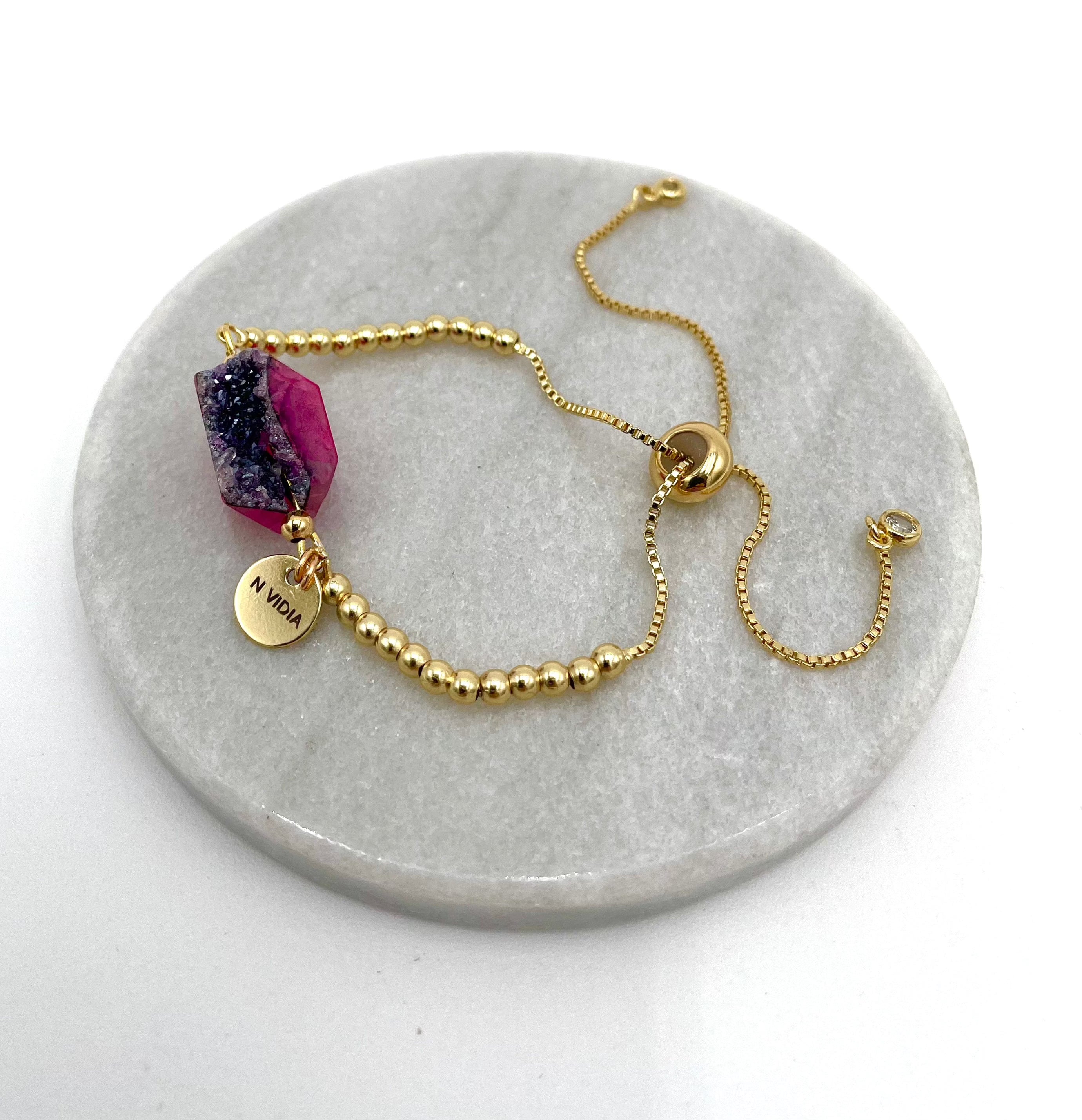 Mexoul Handmade gold plated bracelet variant 41
