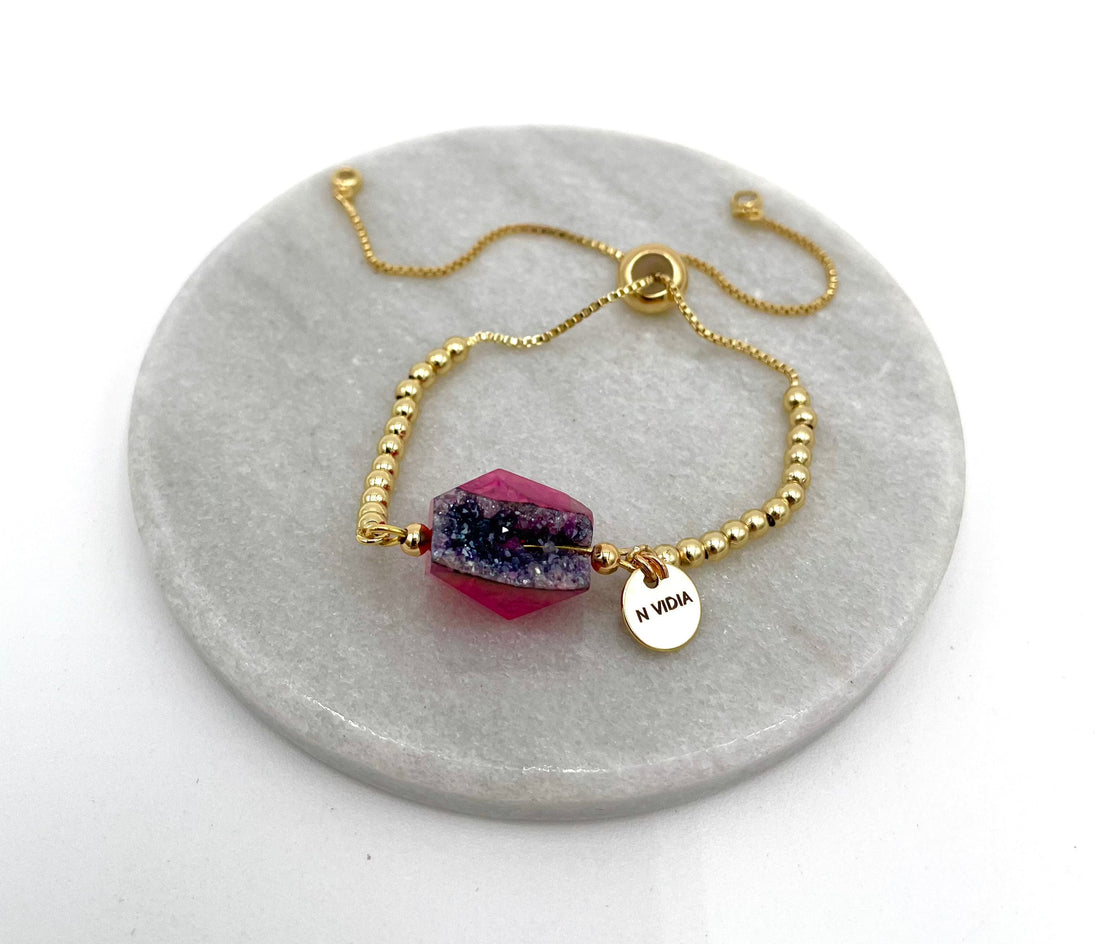 Mexoul Handmade gold plated bracelet variant 41