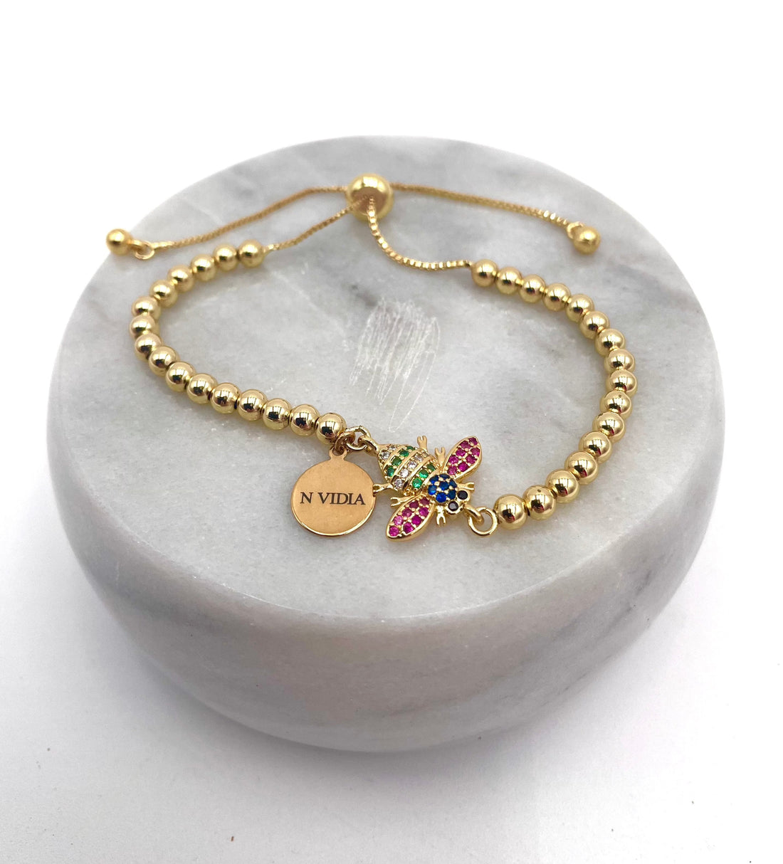 Mexoul Handmade gold plated bracelet variant 9