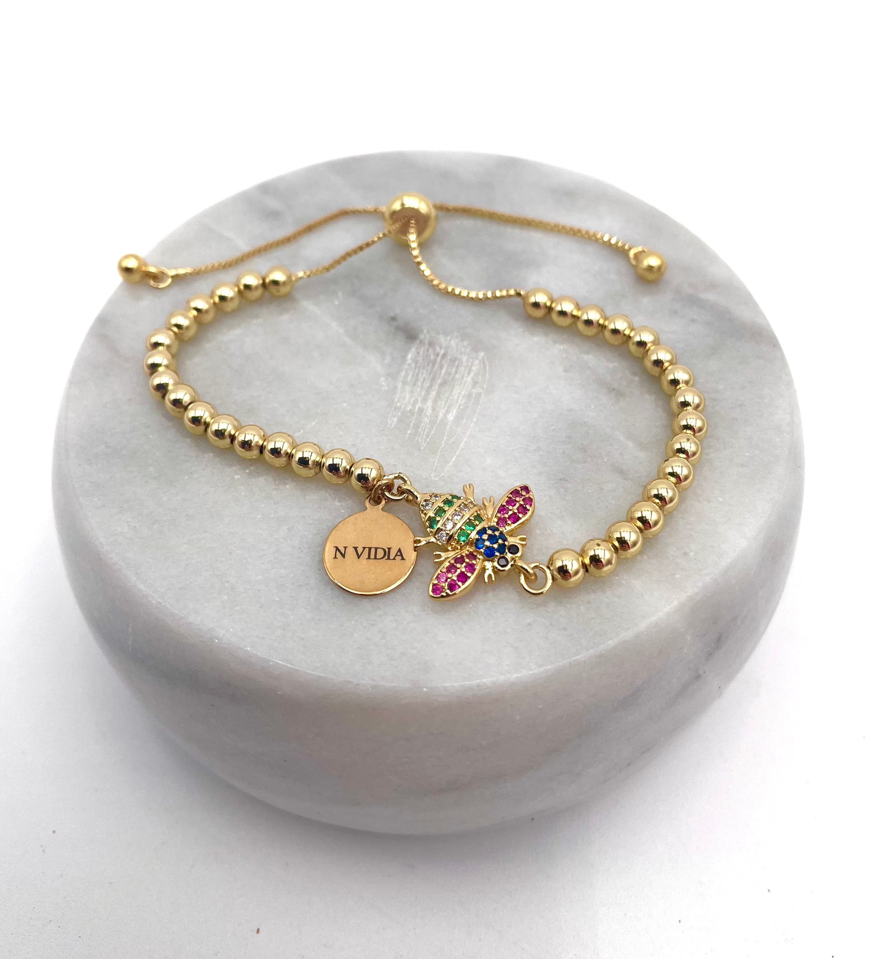 Mexoul Handmade gold plated bracelet variant 9