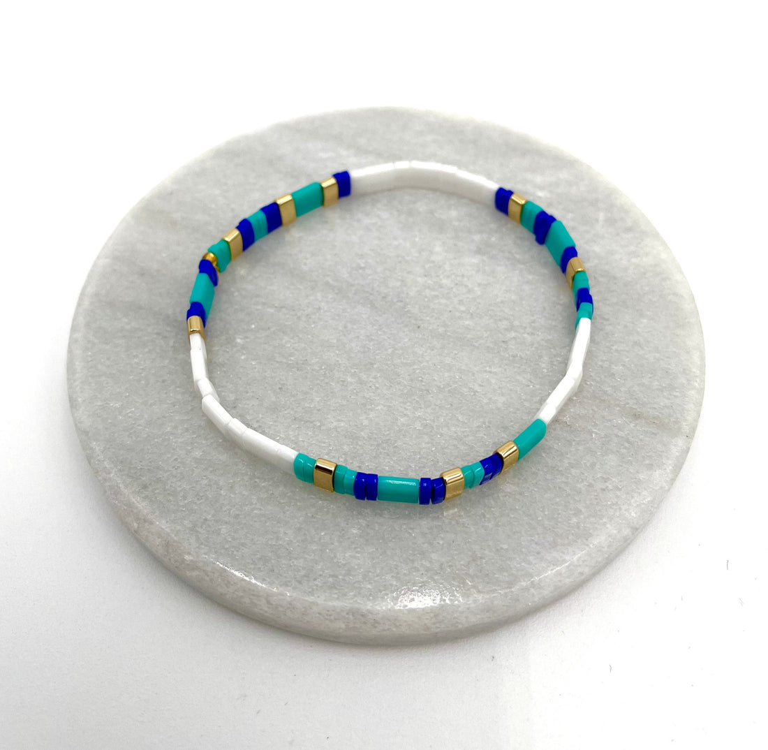 Mexoul Handmade Miyuki Tila bead bracelet variant 1