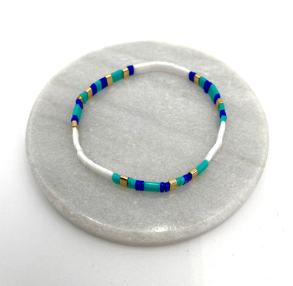 Mexoul Handmade Miyuki Tila bead bracelet variant 1