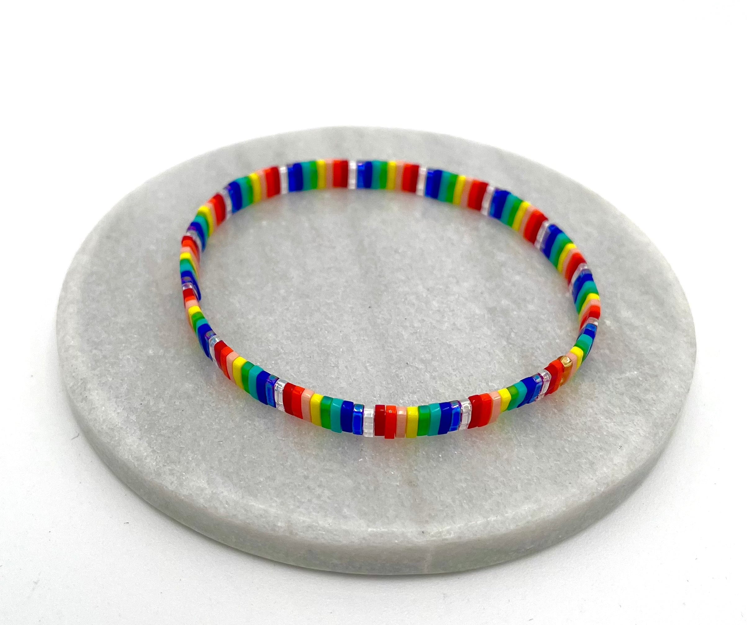 Mexoul Handmade Miyuki Tila bead bracelet variant 10