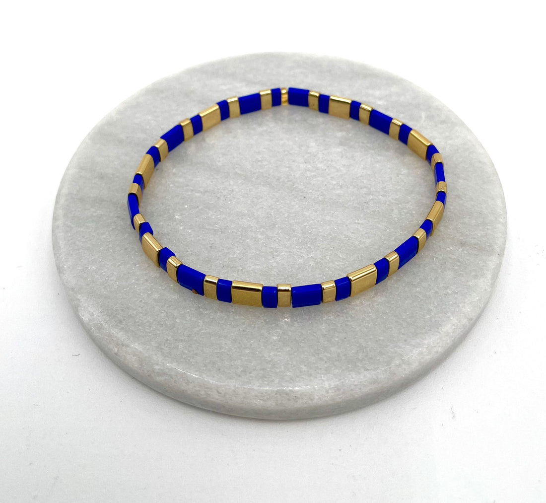 Mexoul Handmade Miyuki Tila bead bracelet variant 11