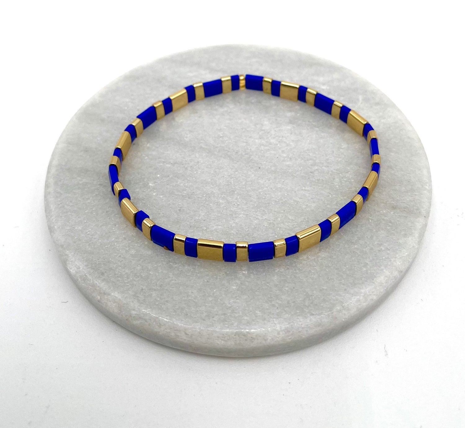 Mexoul Handmade Miyuki Tila bead bracelet variant 11