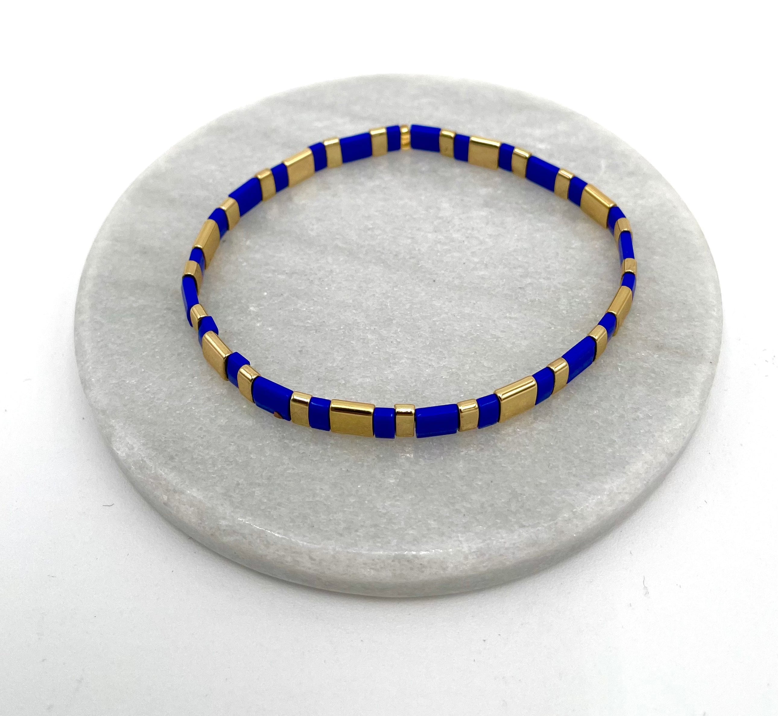 Mexoul Handmade Miyuki Tila bead bracelet variant 11