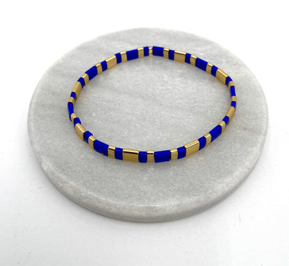Mexoul Handmade Miyuki Tila bead bracelet variant 11