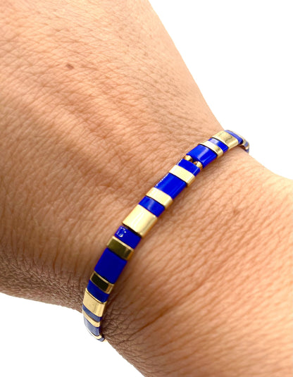 Mexoul Handmade Miyuki Tila bead bracelet variant 11