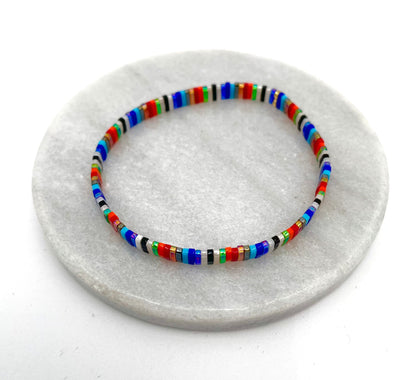 Mexoul Handmade Miyuki Tila bead bracelet variant 15