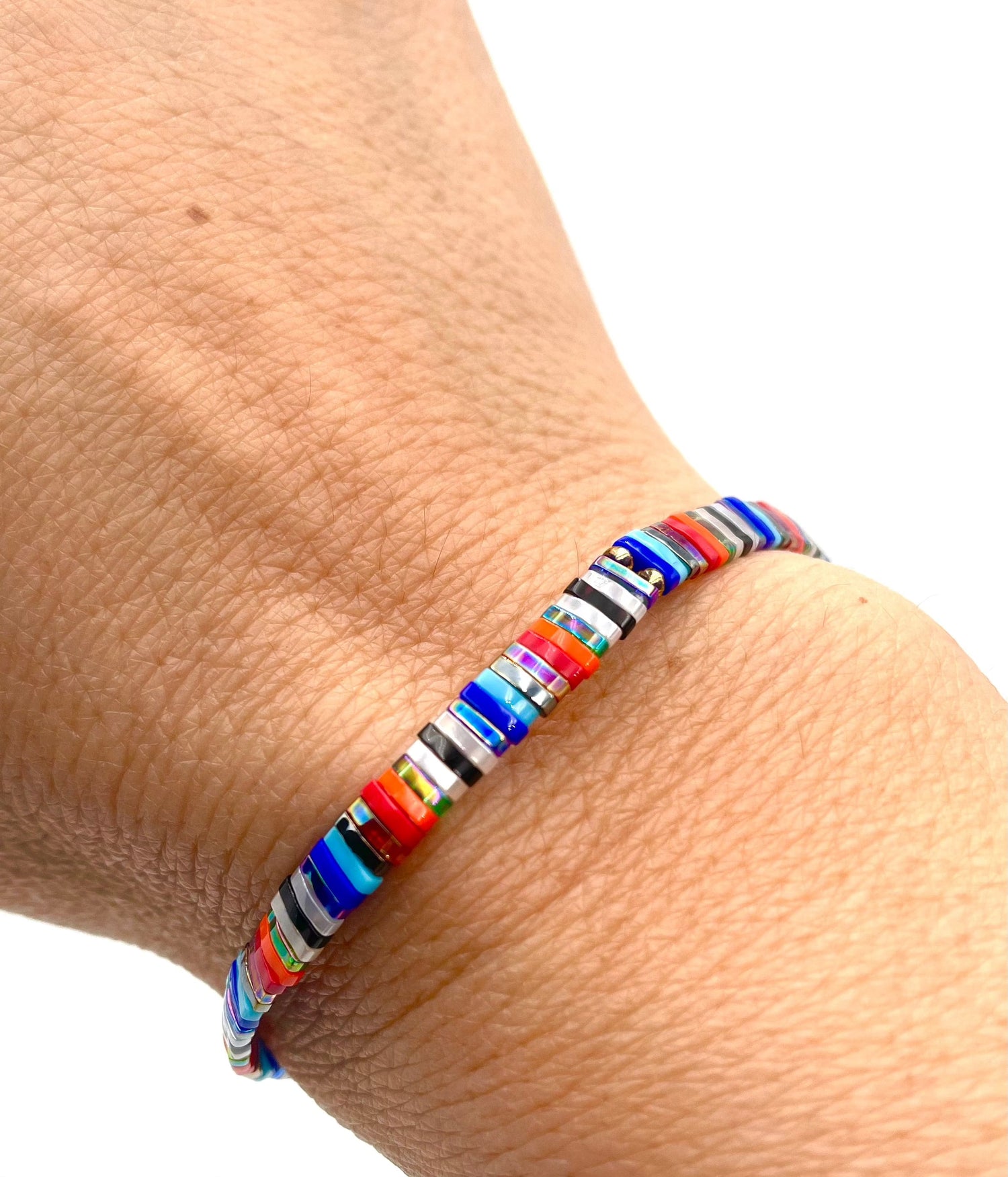 Mexoul Handmade Miyuki Tila bead bracelet variant 15
