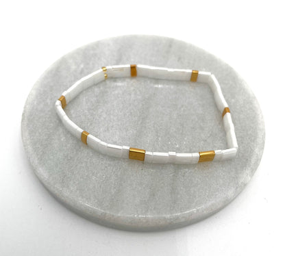 Mexoul Handmade Miyuki Tila bead bracelet variant 18