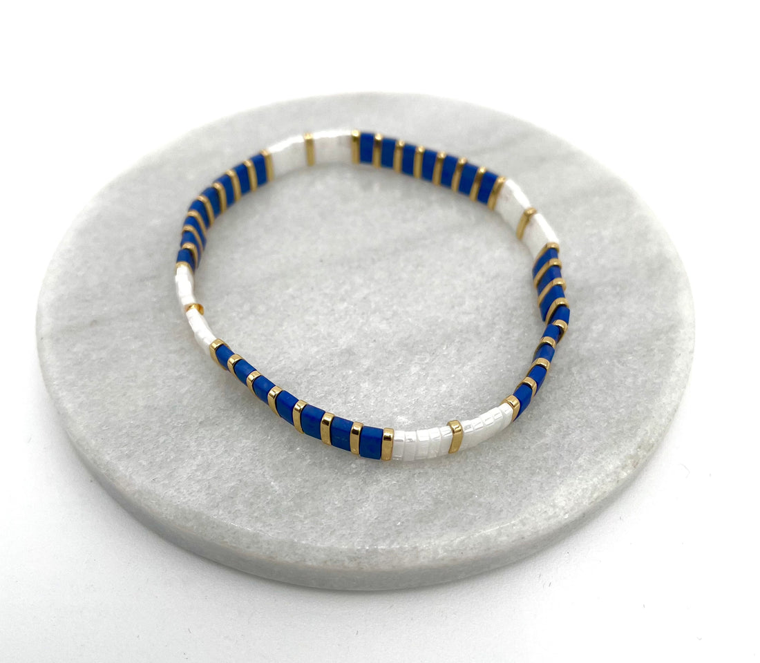 Mexoul Handmade Miyuki Tila bead bracelet variant 22