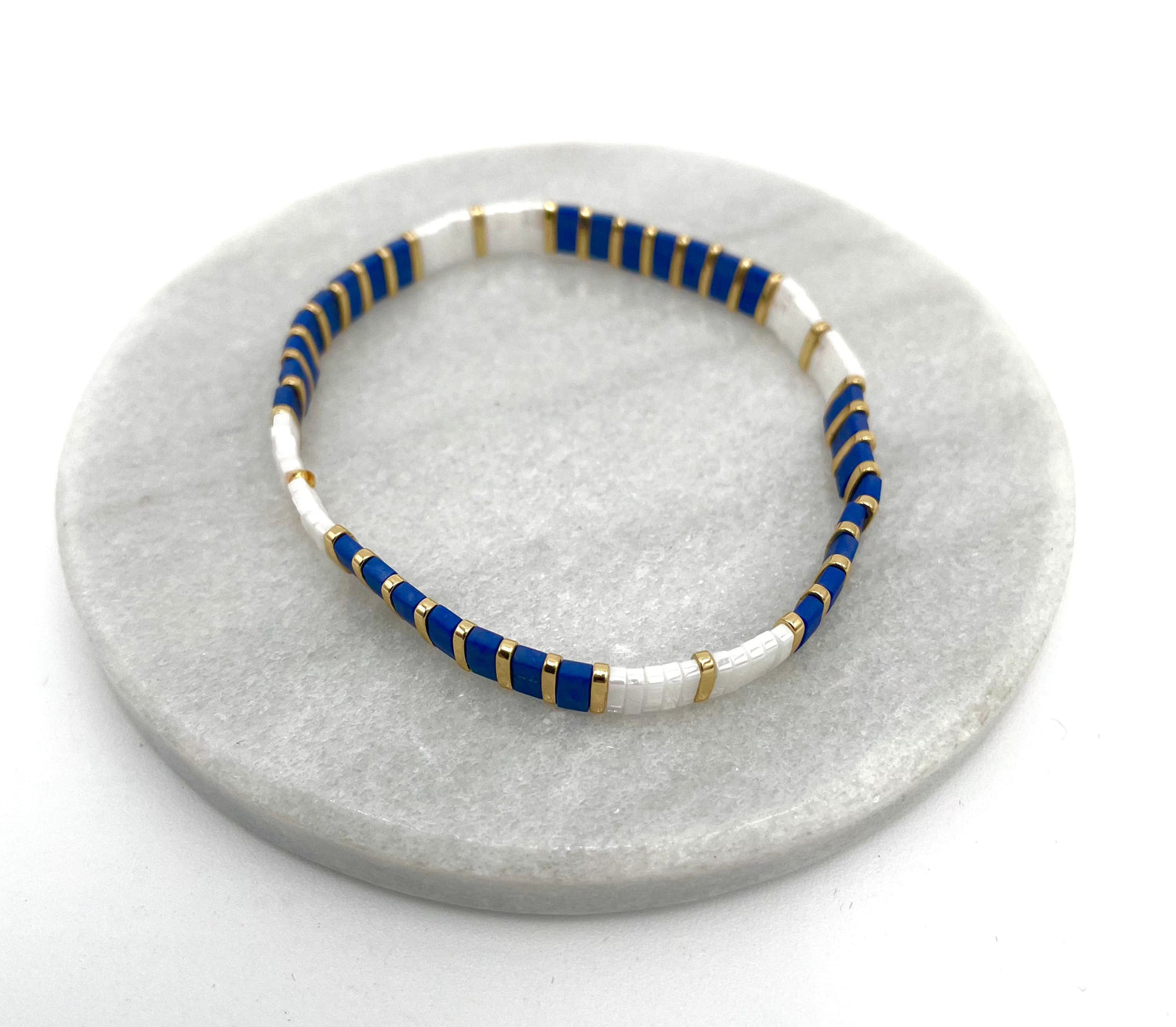 Mexoul Handmade Miyuki Tila bead bracelet variant 22