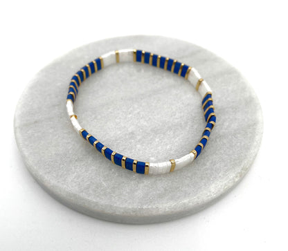 Mexoul Handmade Miyuki Tila bead bracelet variant 22