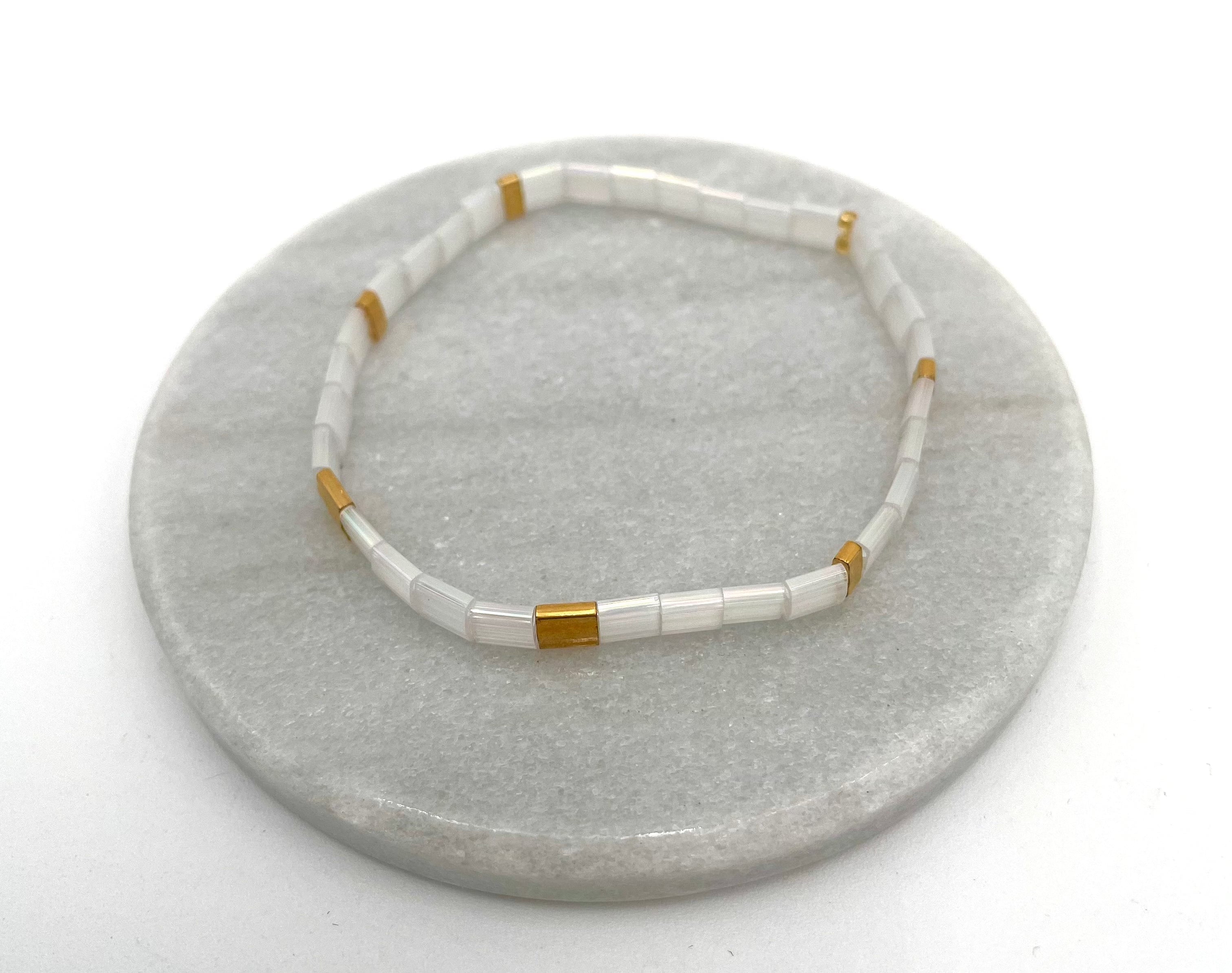 Mexoul Handmade Miyuki Tila bead bracelet variant 25