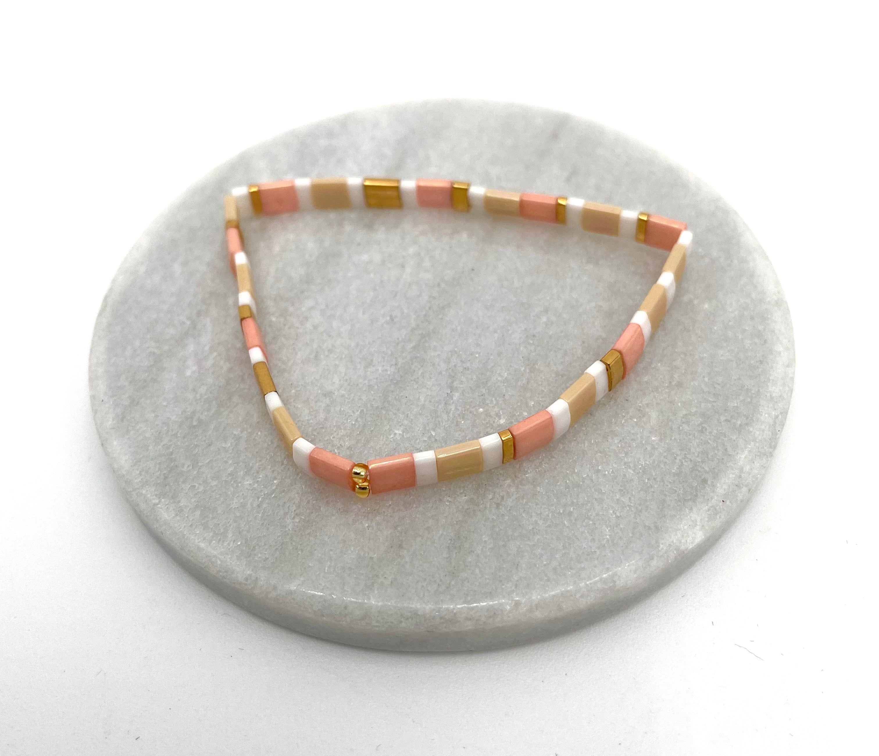 Mexoul Handmade Miyuki Tila bead bracelet variant 27
