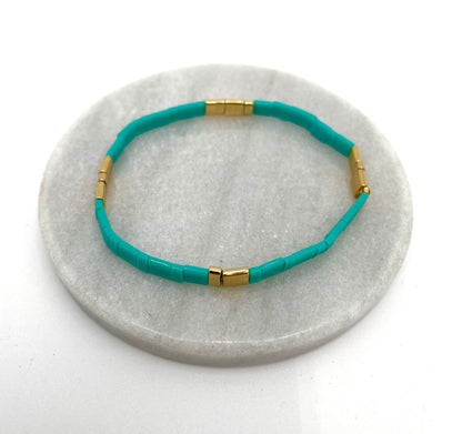 Mexoul Handmade Miyuki Tila bead bracelet variant 3
