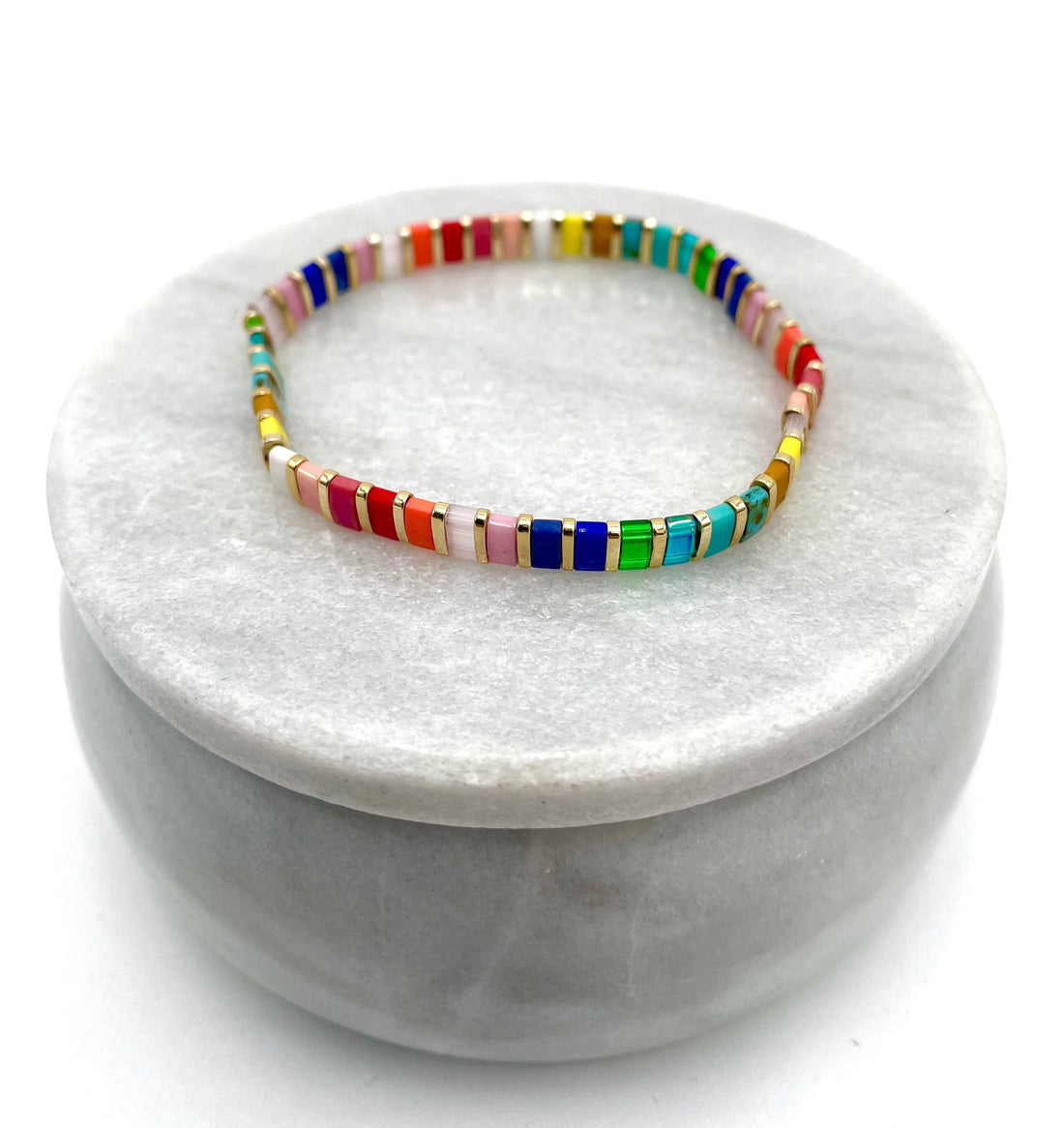 Mexoul Handmade Miyuki Tila bead bracelet variant 6