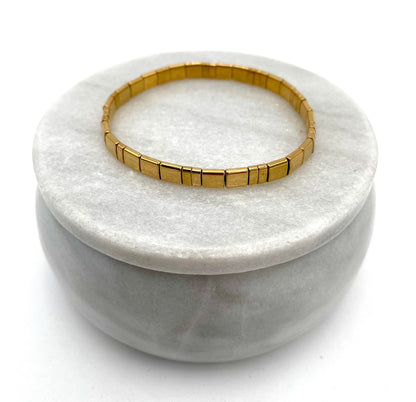 Mexoul Handmade Miyuki Tila bead bracelet variant 7