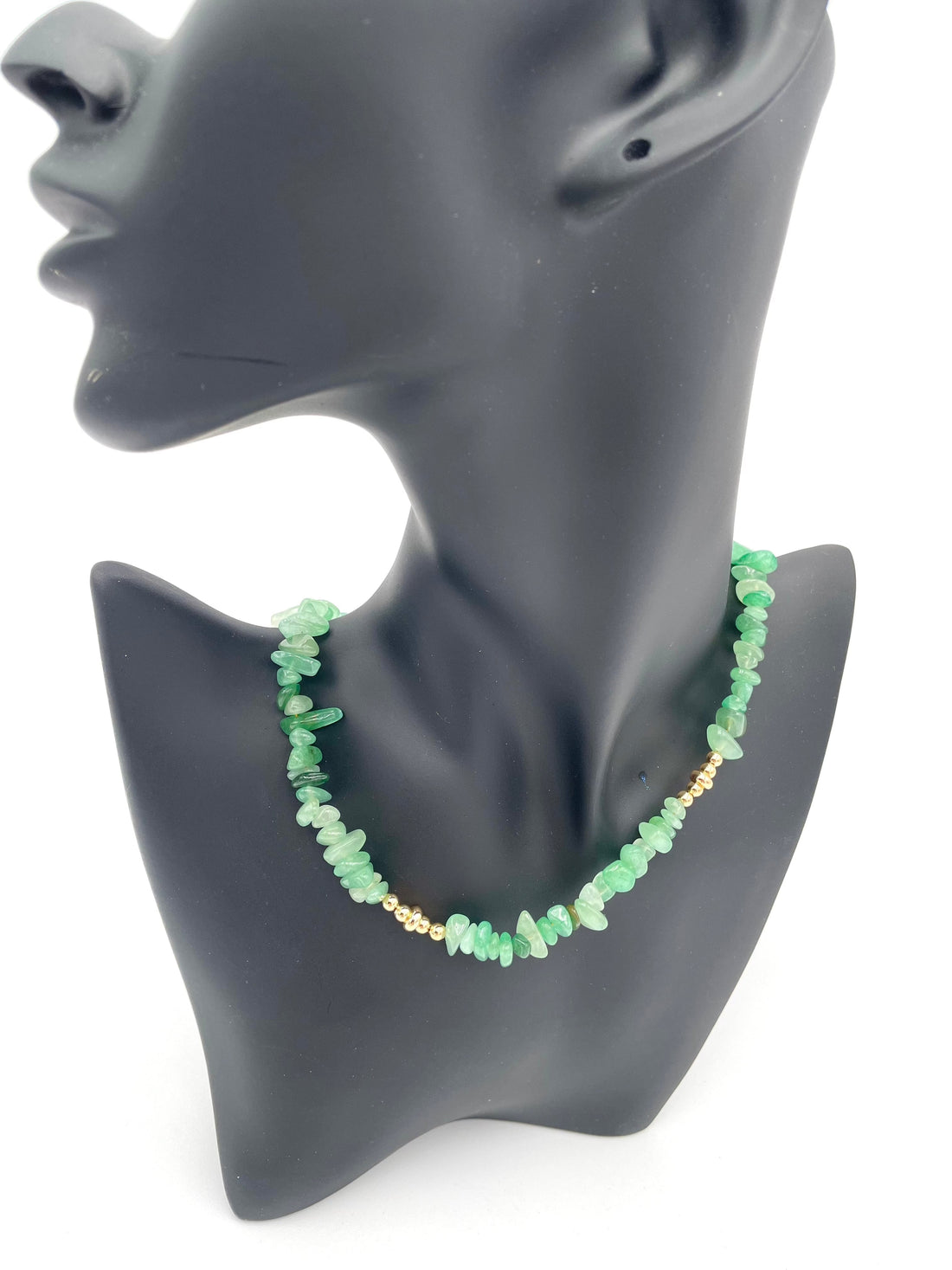 Mexoul Handmade Teardrop natural stone necklace variant 2