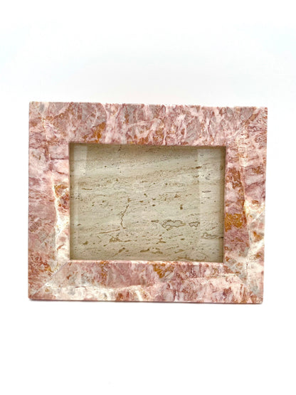 Mexoul Horizontal Rose Marble portrait holder (L)