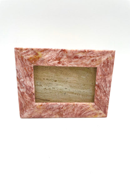 Mexoul Horizontal Rose Marble portrait holder (S)