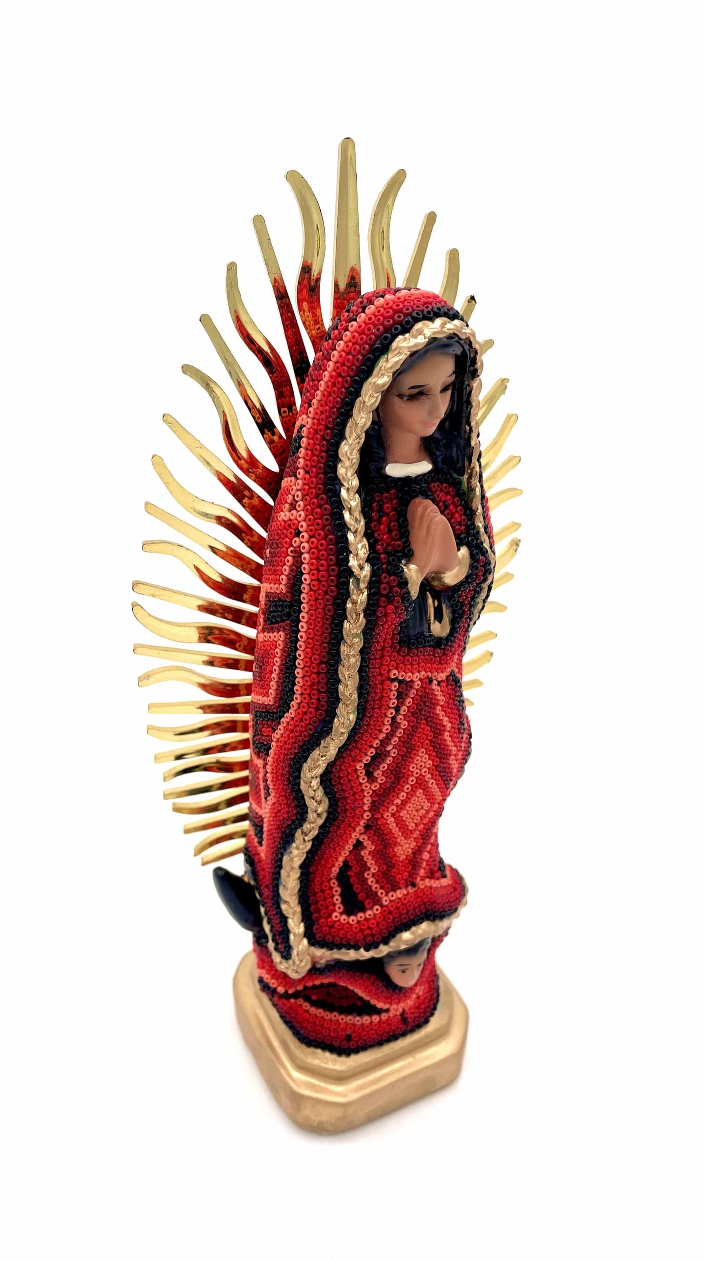 Mexoul Huichol art Virgin Mary (S)