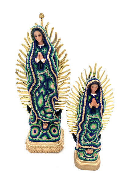 Mexoul Huichol art Virgin Mary (S)