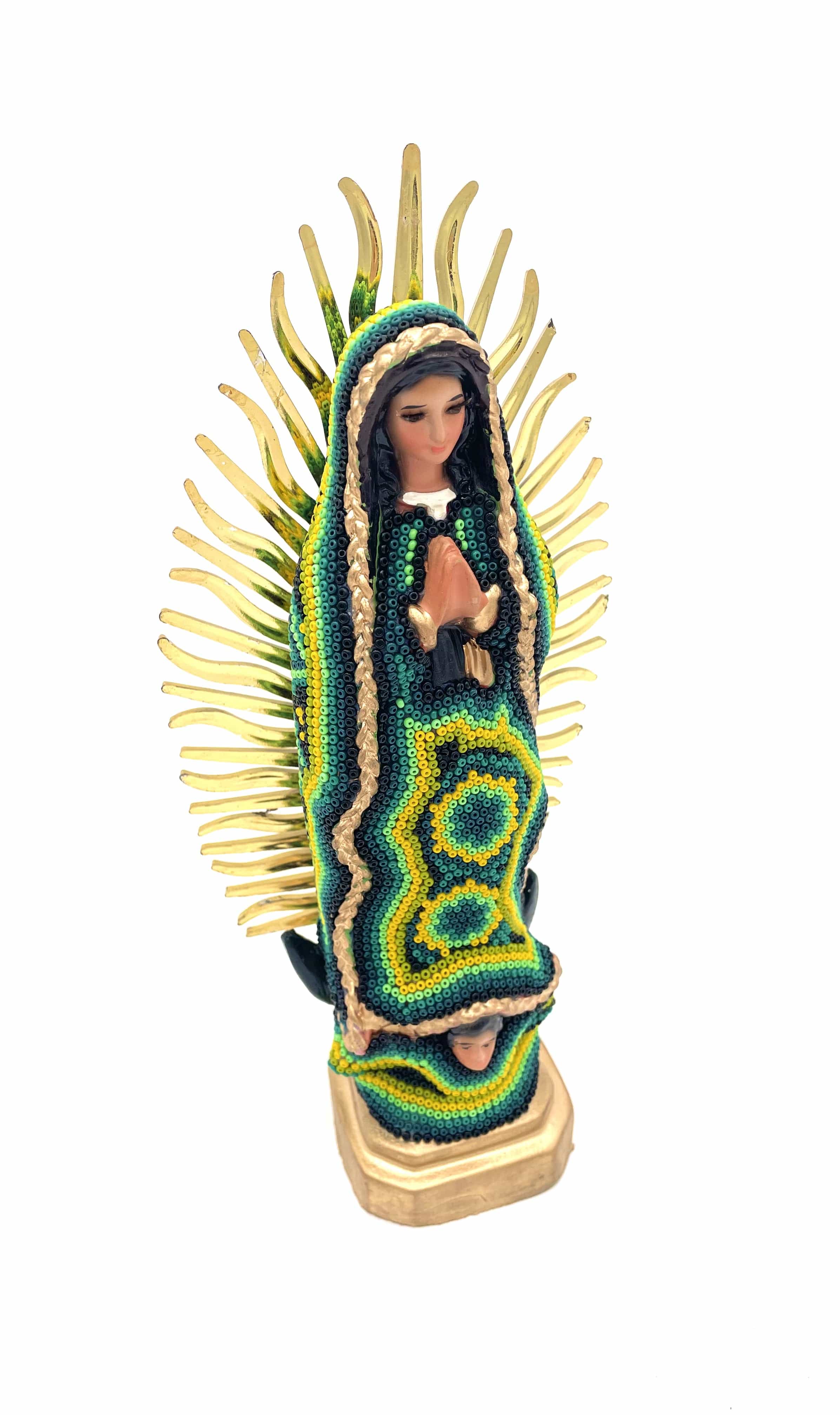 Mexoul Huichol art Virgin Mary (S)