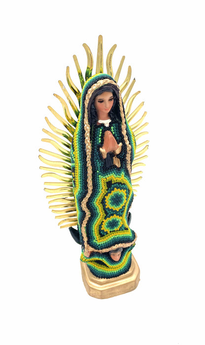 Mexoul Huichol art Virgin Mary (S)