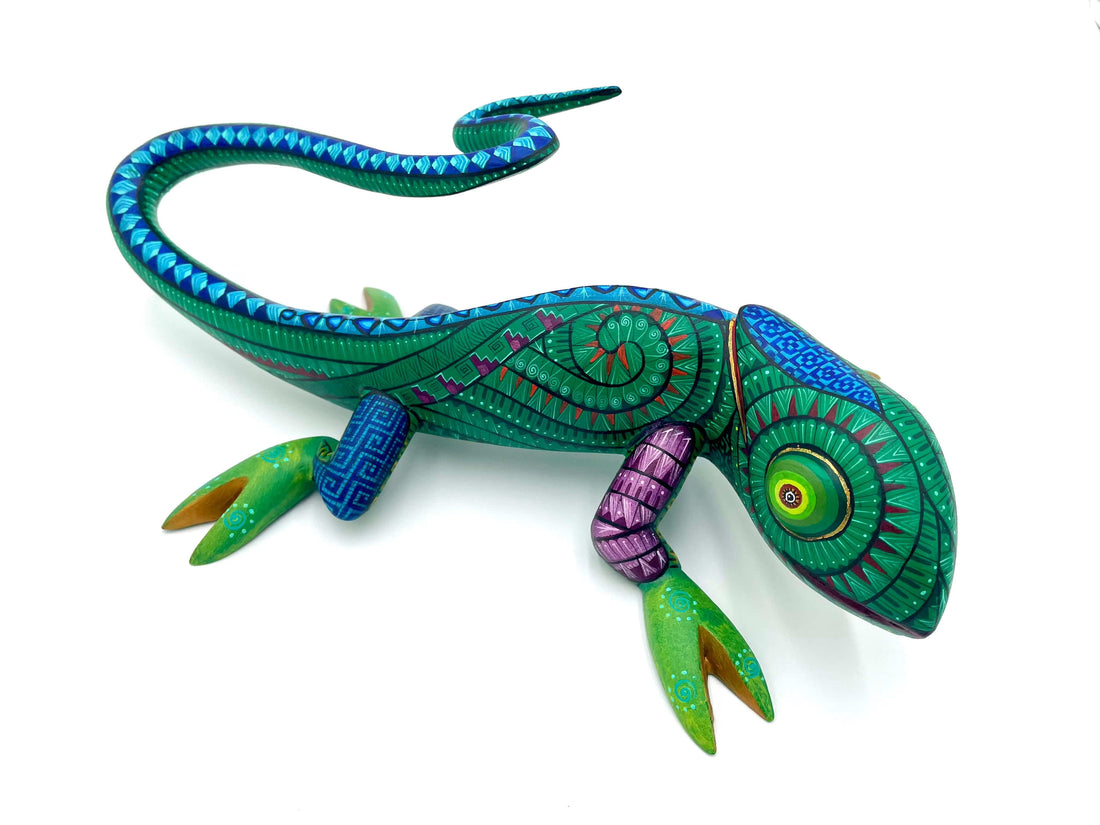 Mexoul Iguana alebrije
