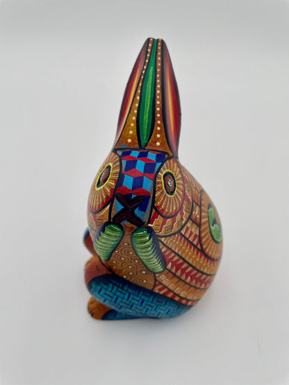 Mexoul Multicolor bunny alebrije