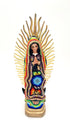 Mexoul MULTICOLORS Huichol art Virgin Mary (S)