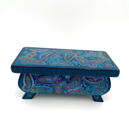 Mexoul Olinala box (M) blue butterflies