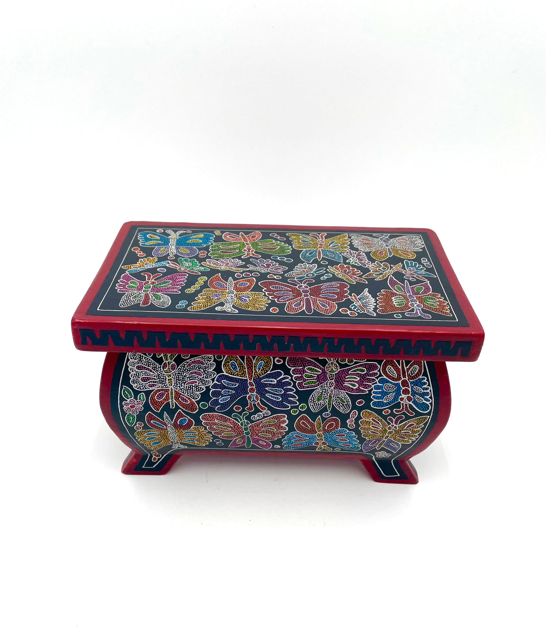 Mexoul Olinala Box (M) colored butterflies