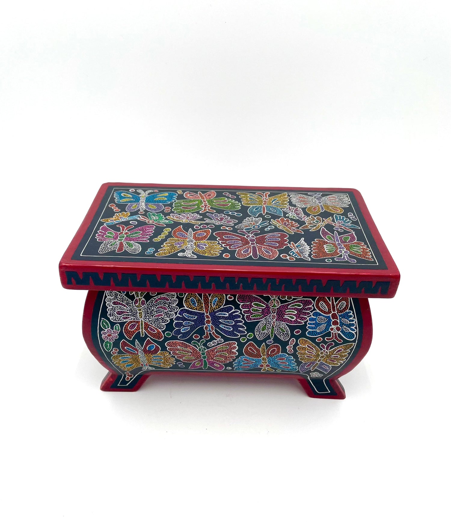 Mexoul Olinala Box (M) colored butterflies