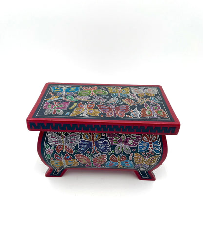 Mexoul Olinala Box (M) colored butterflies