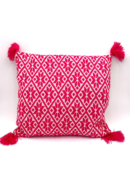 Mexoul Pink Embroidered cushions