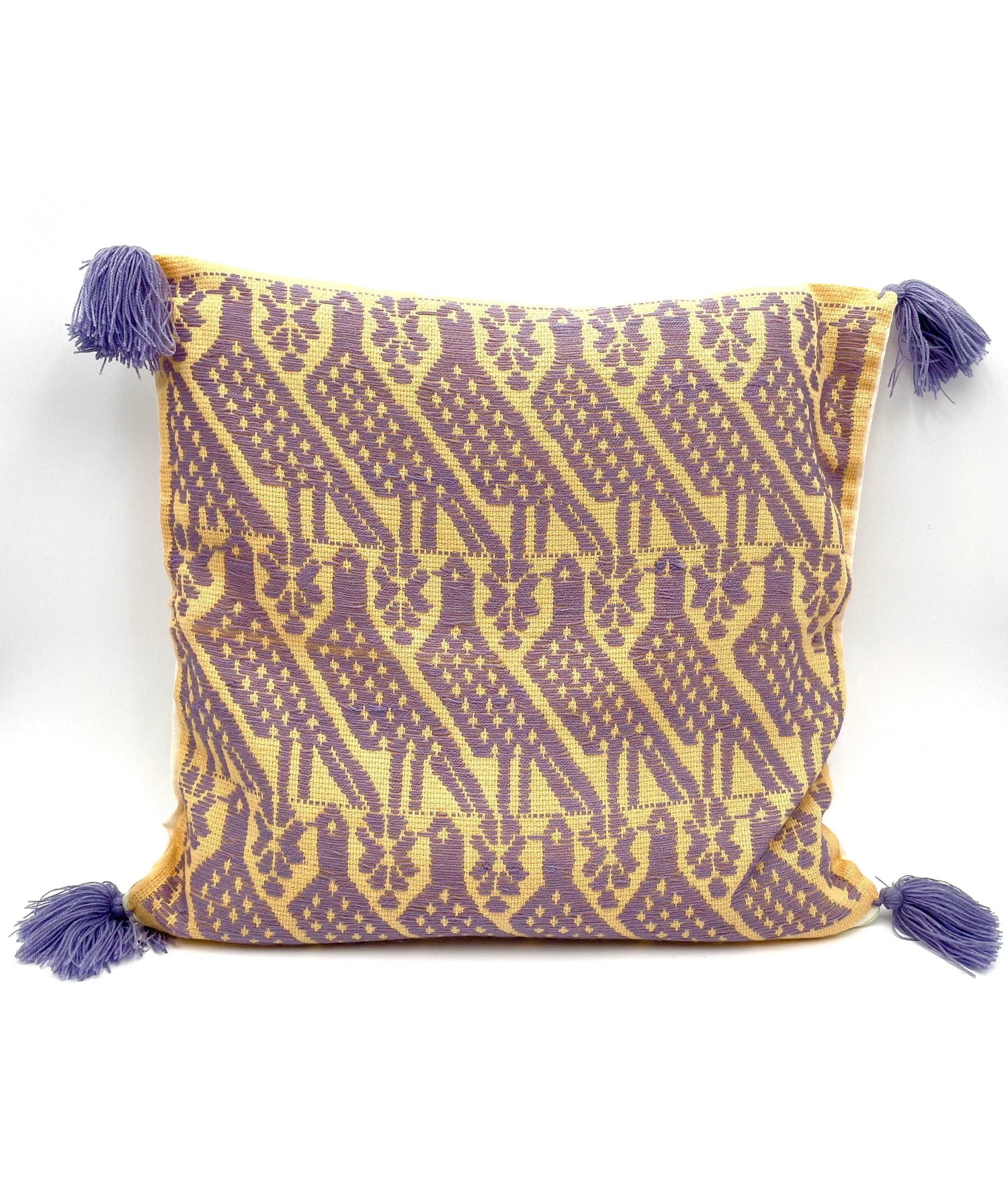 Mexoul Purple Bird Embroidered cushions