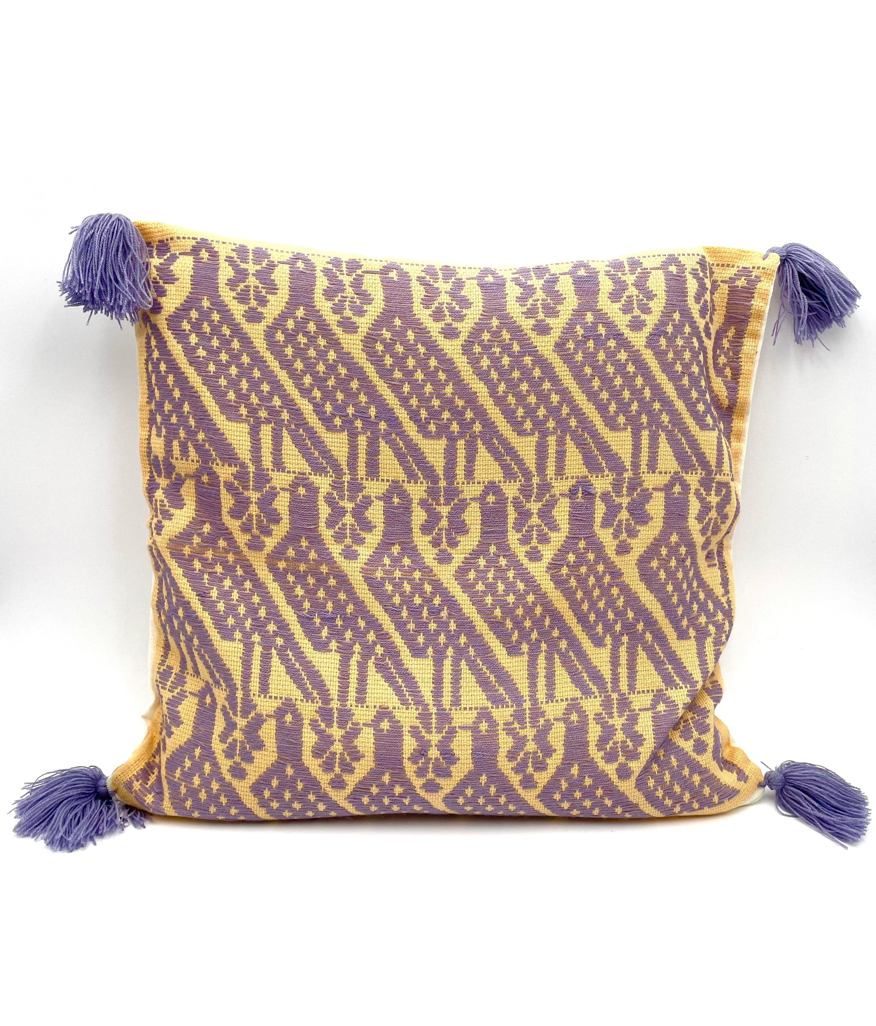 Mexoul Purple Bird Embroidered cushions