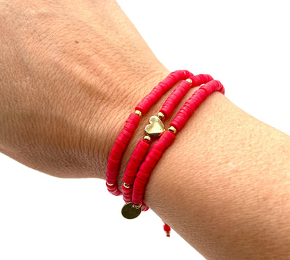 Mexoul Red Handmade Crossheart of San Benito