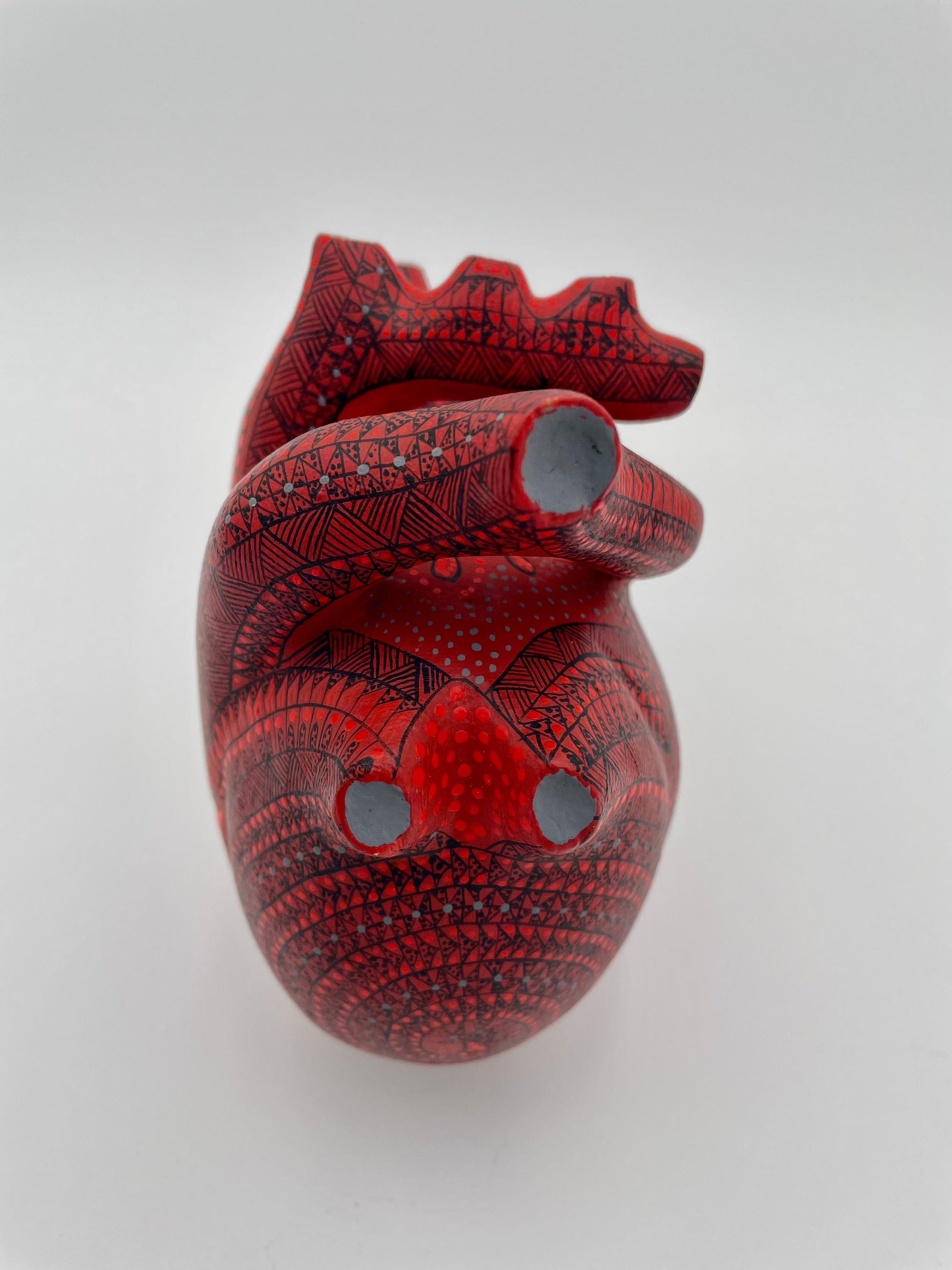 Mexoul Red heart alebrije (M)